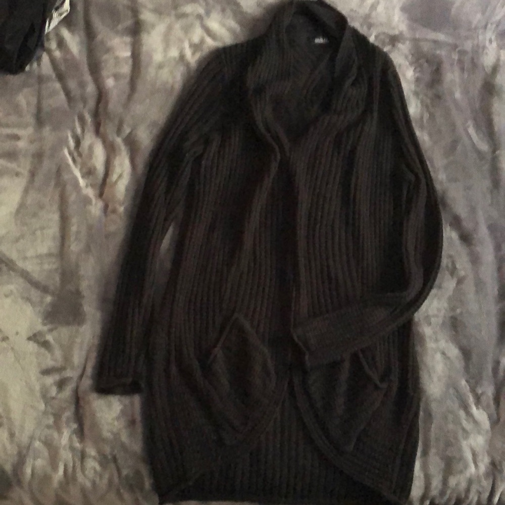 Guilty Cocoon Cardigan with Back Pointelle- size large